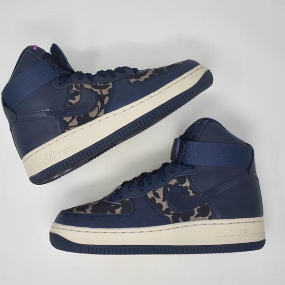 2015 Nike Air Force 1 Hi Liberty “Obsidian” - Picture 3 of 4